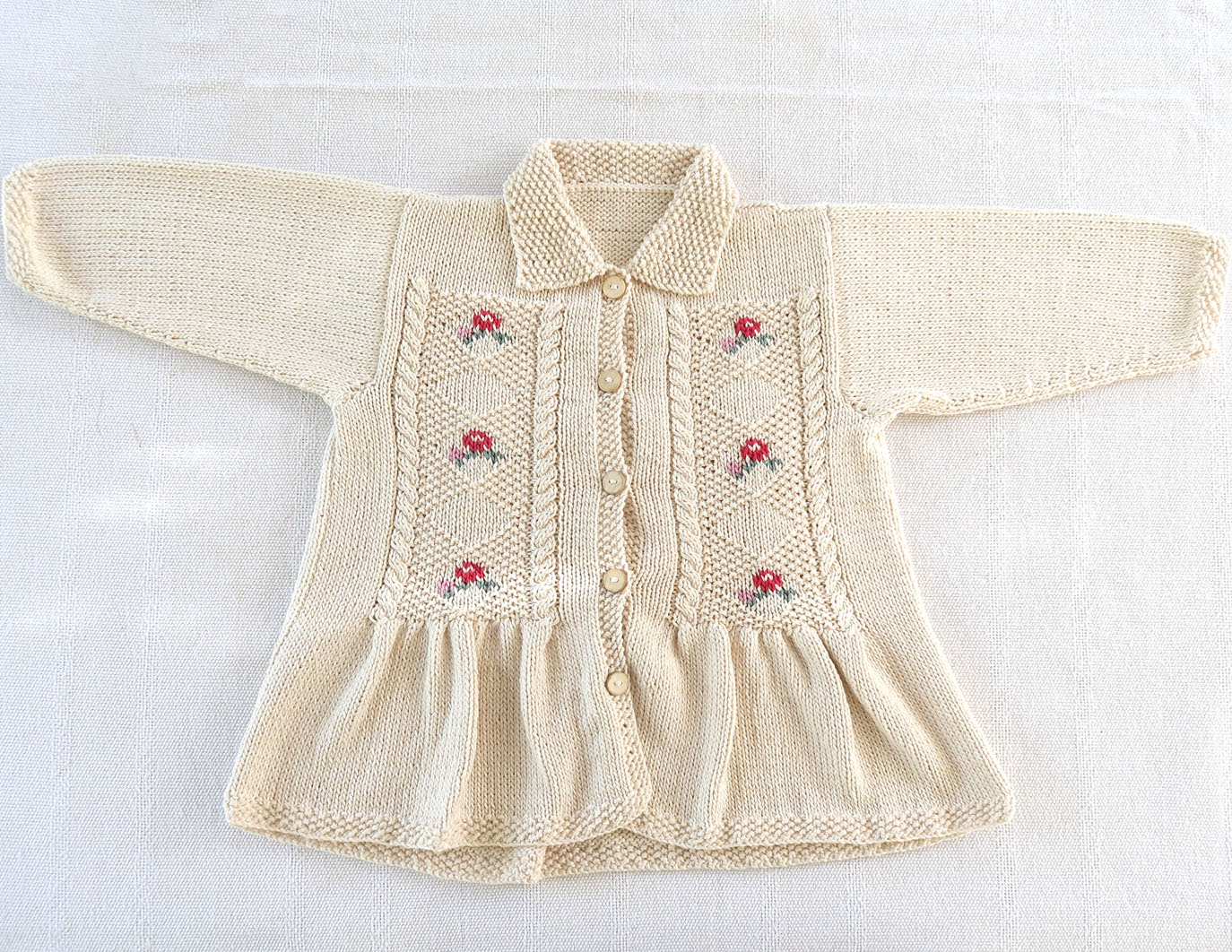 Rosebud Smock Dress, Cotton, Children, wool, Bambino, Smock, Dress, Kids, Pure Cotton, organic